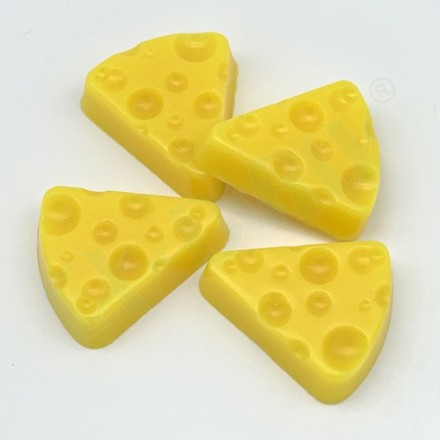 &quot;Сыр треугольный (4 МИНИ)&quot; формочка для мыла