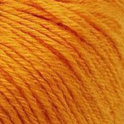 Baby wool (Gazzal) 837 оранжевый, пряжа 50