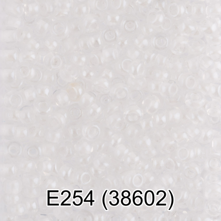 38602 (E254) белый круглый бисер Preciosa 5г