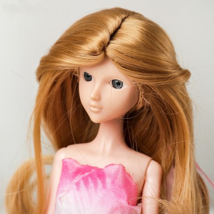 4275535 №18 волосы для кукол &quot;Волнистые с хвостиком&quot;
