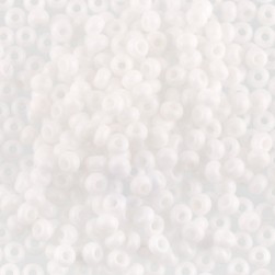 03050 (B090) белый круглый бисер Preciosa 50г