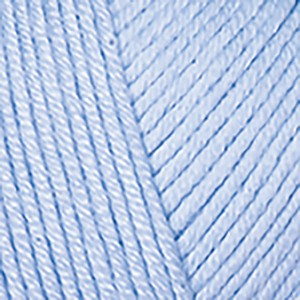 Baby Cotton (Yarnart) 450 св.голубой, пряжа 50г