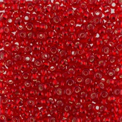 97070 (F184) красный круглый бисер Preciosa 50г