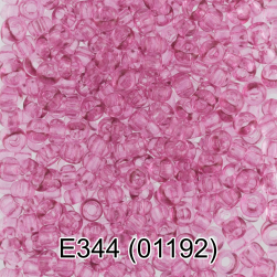 01192 (E344) св. малиновый гелевый бисер,5г