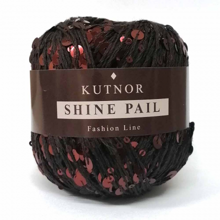 Shine Pail (Kutnor) 025 шоколад, пряжа 50г