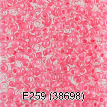 38698 (E259) малиновый круглый бисер Preciosa 5г