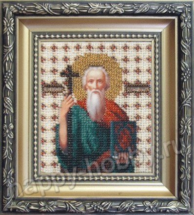 Б-1031 &quot;Икона святого апостола Андрея Первозванного&quot; набор для вышивания бисером
