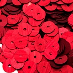 4260 цв.Rosso Rigato Pressy, пайетки итальянские 3мм 3г