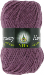 Harmony (Vita) 6329 пыльная роза, пряжа 100г
