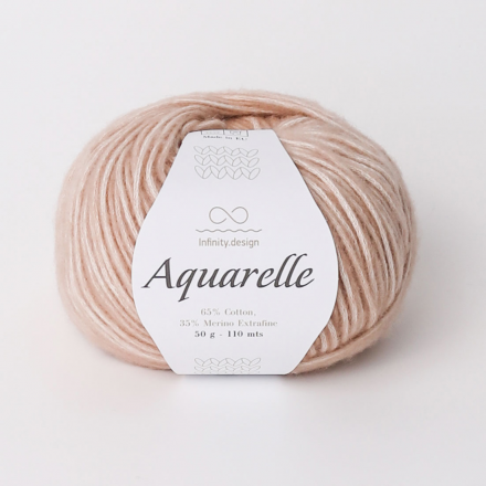 Aquarelle (Infinity) 2650 бежевый, пряжа 50г