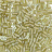 TOHO BUGLE 3мм 0991 салатовый с золотым центром, бисер 5 г (Япония)