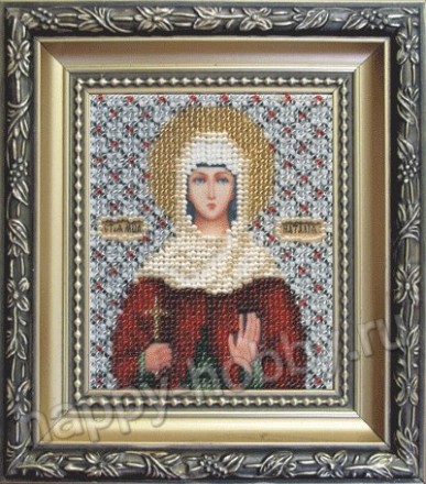 Б-1027 &quot;Икона святой мученицы Наталии&quot; набор для вышивания бисером