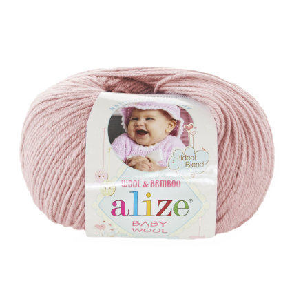 Baby Wool (Alize) 161 Pudra, пряжа 50г