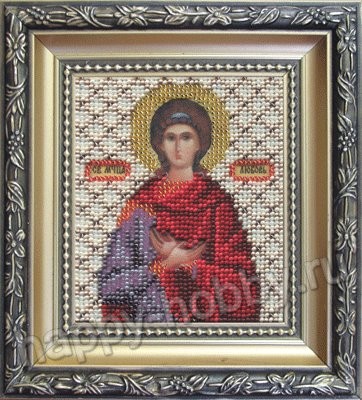 Б-1064 &quot;Икона святой мученицы Любови&quot; набор для вышивания бисером