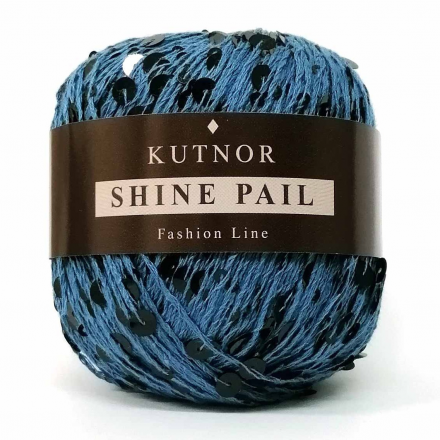 Shine Pail (Kutnor) 089 синий, пряжа 50г