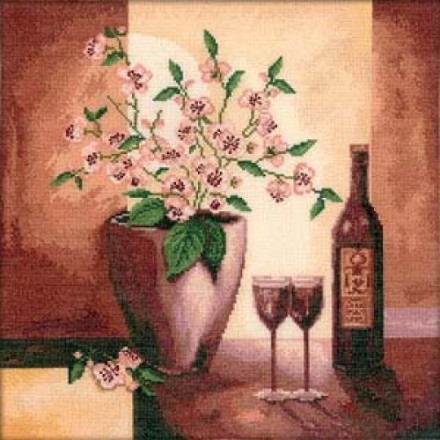 М191 &quot;Тосканское вино&quot; набор для вышивания крестом