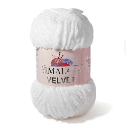 Velvet (Himalaya) 90001 белый, пряжа 100г