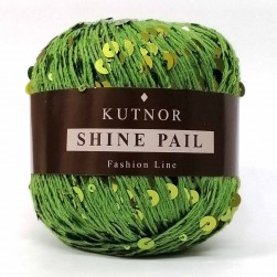 Shine Pail (Kutnor) 111 зеленый, пряжа 50г