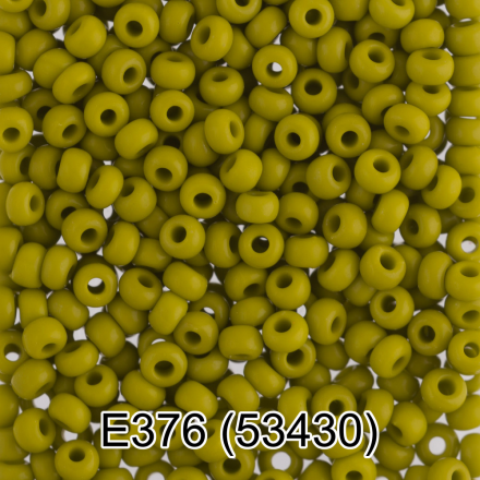 53430 (E376) хаки, круглый бисер Preciosa 5г