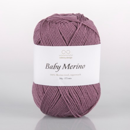 Baby Merino (Infinity) 4853 сиреневый, пряжа 50г