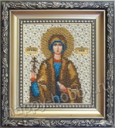 Б-1076 &quot;Икона святой мученицы Софии&quot; набор для вышивания бисером