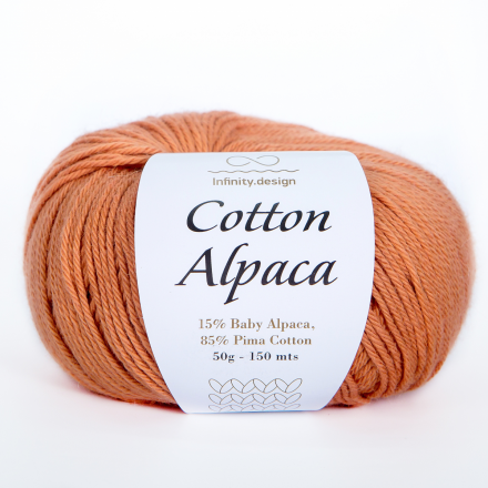 Cotton Alpaca (Infinity) 2355 охра, пряжа 50г