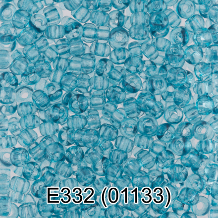 01133 (E332) голубой круглый бисер Preciosa 5г