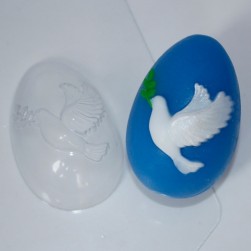&quot;Яйцо/Голубь мира&quot; формочка для мыла