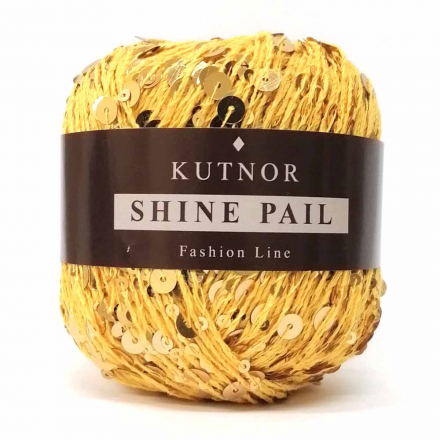 Shine Pail (Kutnor) 130 желтый, пряжа 50г