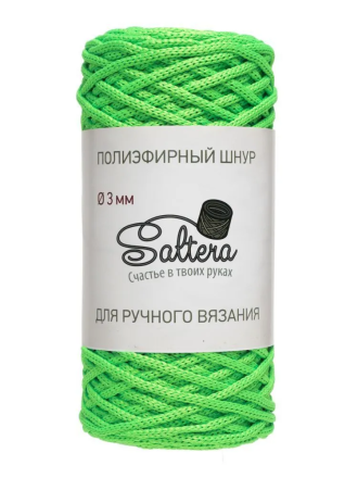 Saltera 134 яр.зеленый шнур полиэфирный 200г
