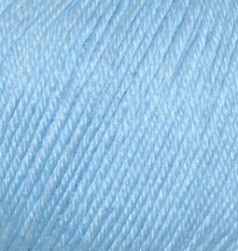 Baby Wool (Alize) 350 Mavi, пряжа 50г