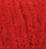 Softy Plus (Alize) 56 красный, пряжа 100г
