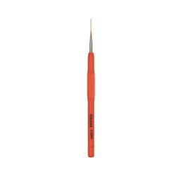 RCH №0,6 крючок для вязания стальной с прорезиненной ручкой 13см