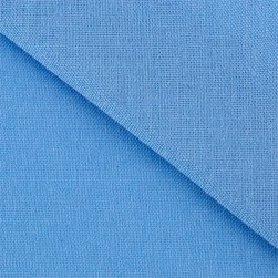 Хлопчатобумажная серо-голубая ткань 140г/м3 50х55 см 