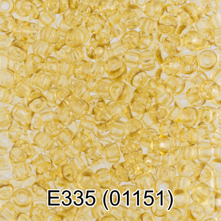 01151 (E335) св.салатовый круглый бисер Preciosa 5г