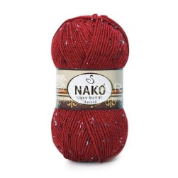 Tweed Super Hit (Nako) 1175 вишня, пряжа 100г