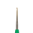 RCH №1,0 крючок для вязания стальной с прорезиненной ручкой 13см
