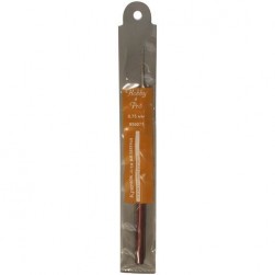 955075 Крючок для вязания с пластиковой ручкой, 0,75мм