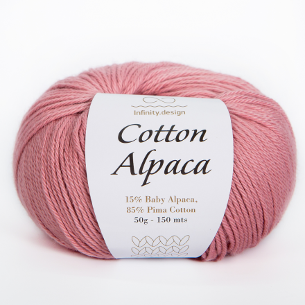 Cotton Alpaca (Infinity) 4042 античный розовый, пряжа 50г