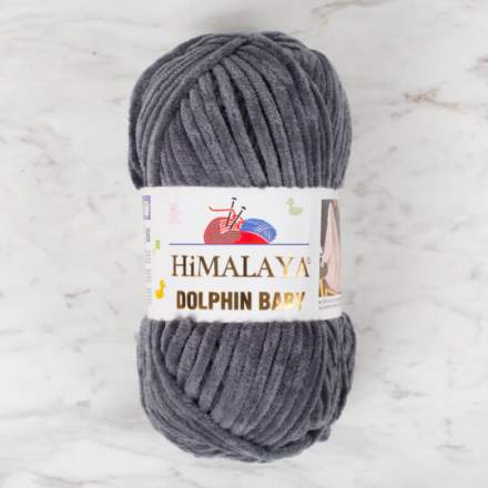 Dolphin Baby (Himalaya) 80367 угольно серый, пряжа 100г