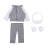 DLC-0396 &quot;Одежда для куклы. Спортивный костюм&quot; набор для шитья