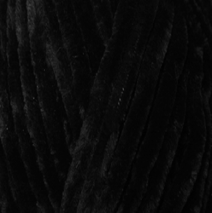 Velvet (Himalaya) 90011 черный, пряжа 100г