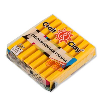 CCH 1006 желтый, полимерная глина Craft&amp;Clay