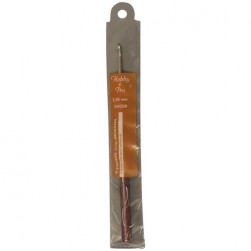 955250 Крючок для вязания с пластиковой ручкой, 2,5мм