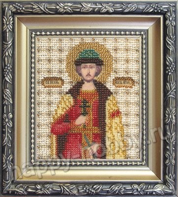 Б-1065 &quot;Икона великого князя Игоря&quot; набор для вышивания бисером