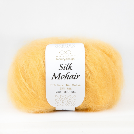 Silk Mohair (Infinity) 2015 спелая кукуруза, пряжа 25г