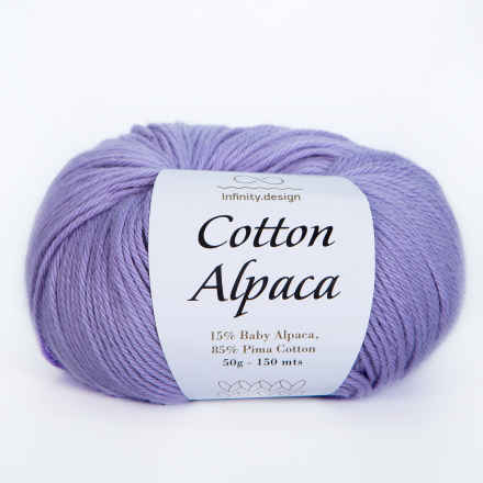 Cotton Alpaca (Infinity) 5031 лиловый, пряжа 50г