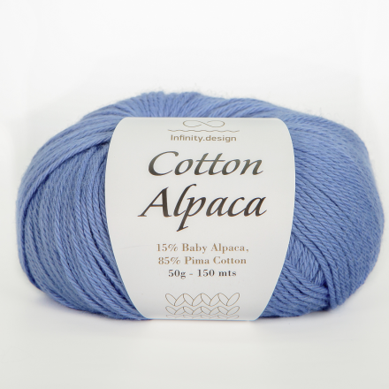 Cotton Alpaca (Infinity) 5844 джинсовый, пряжа 50г