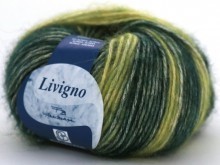 Livigno (Bertagna Filati) 206 зеленый, 50г пряжа