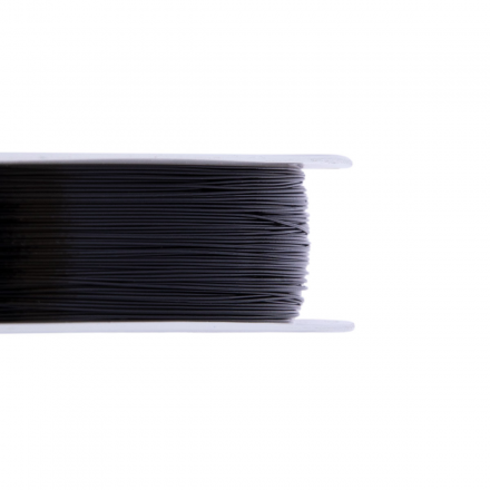DGB-S3 06 черный, медная проволока для бисера 0,3мм 50м
